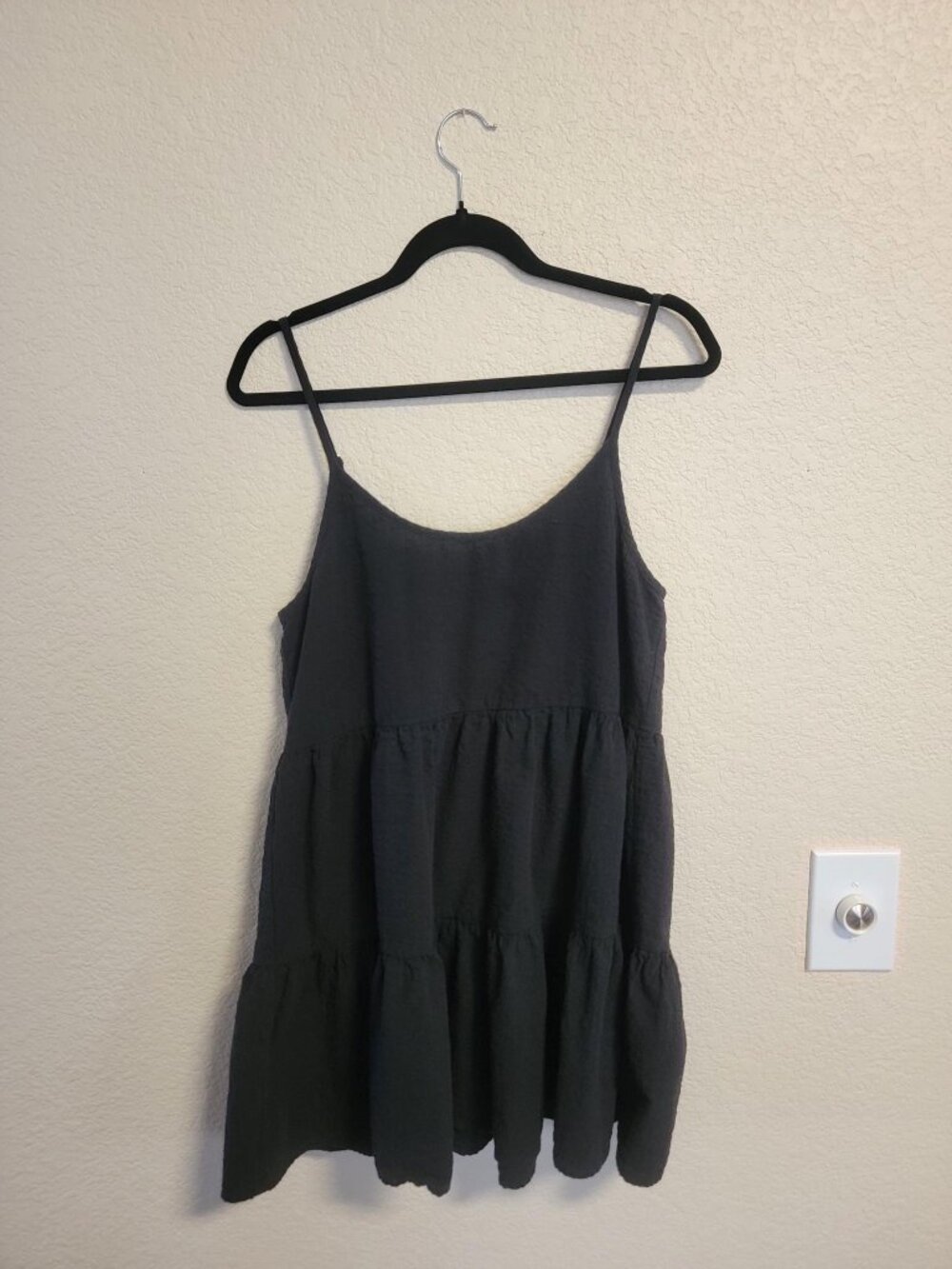 Cotton:On Black Babydoll Tank